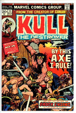Kull the Destroyer Vol 1 11 VF (1973)