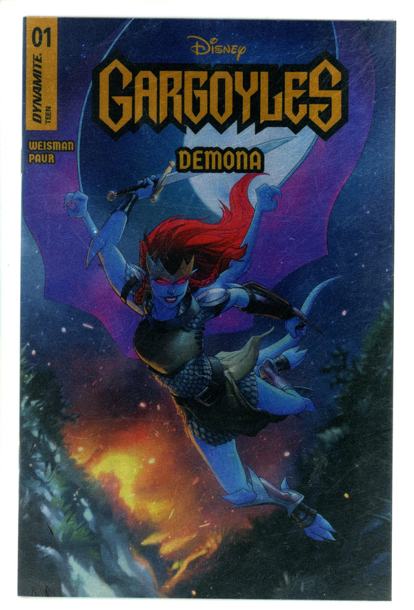 Gargoyles Demona 1 Hetrick Foil Variant (2025)