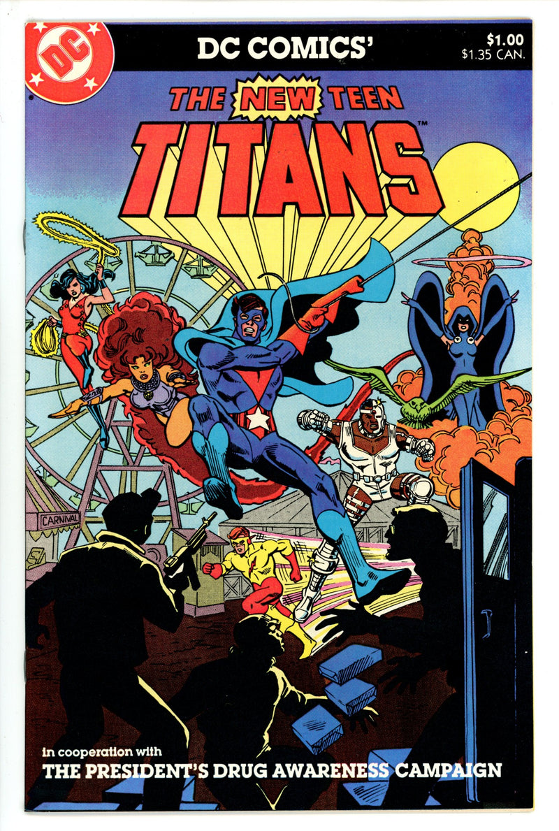 The New Teen Titans President's Drug Awareness Campaign [2] (1983)
