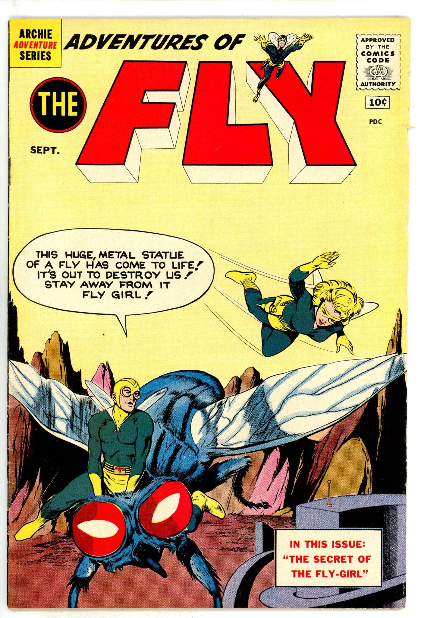 Adventures of the Fly 14 FN (6.0) (1961) 