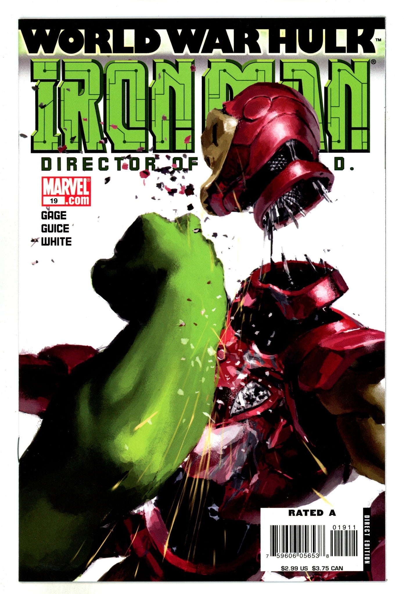 The Invincible Iron Man Vol 4 19 High Grade (2007) 