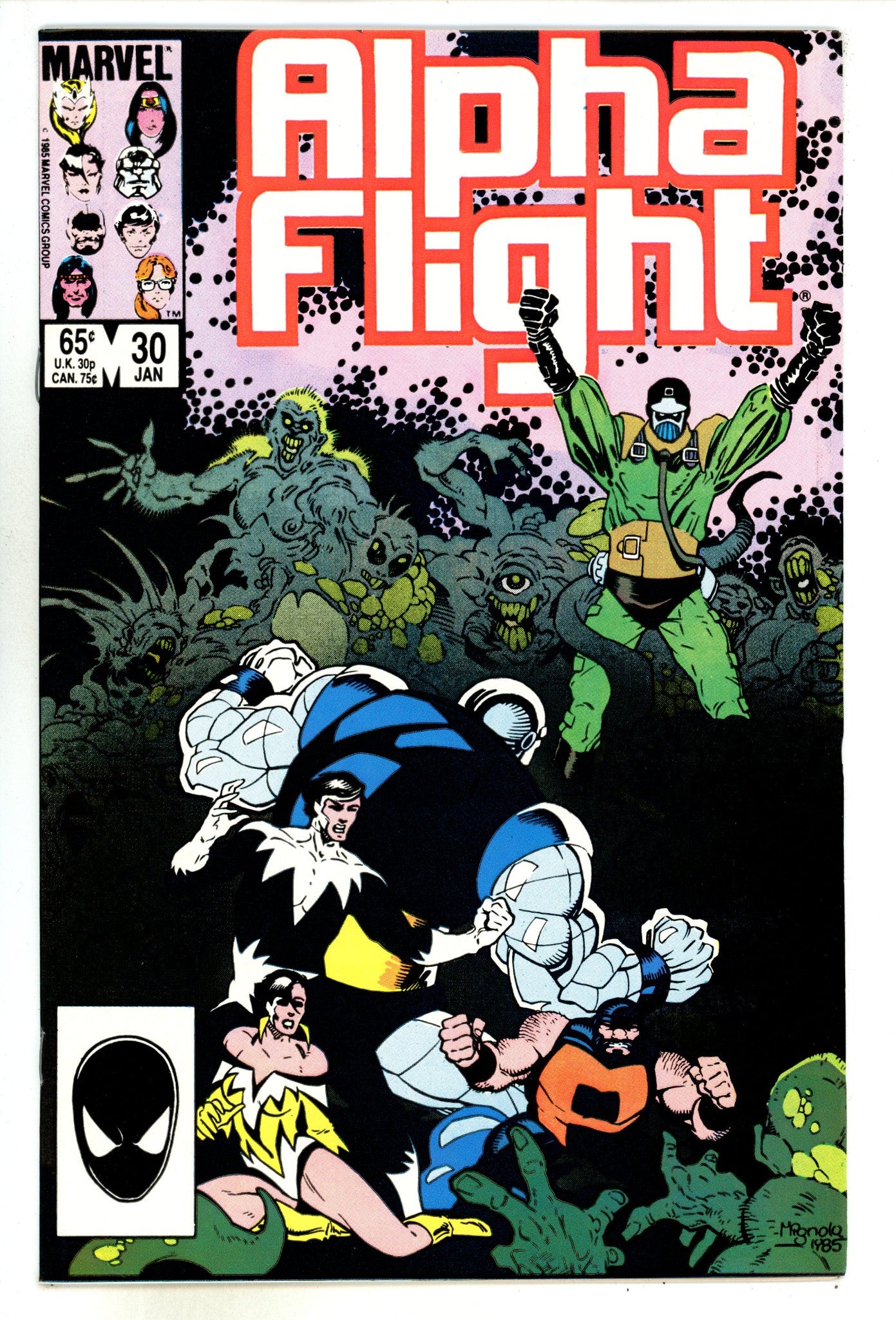 Alpha Flight Vol 1 30 High Grade (1986) 