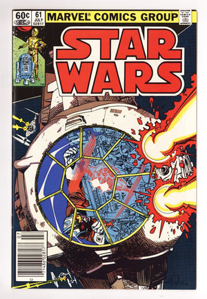 Star Wars Vol 1 61 NM- (9.2) (1982) Newsstand