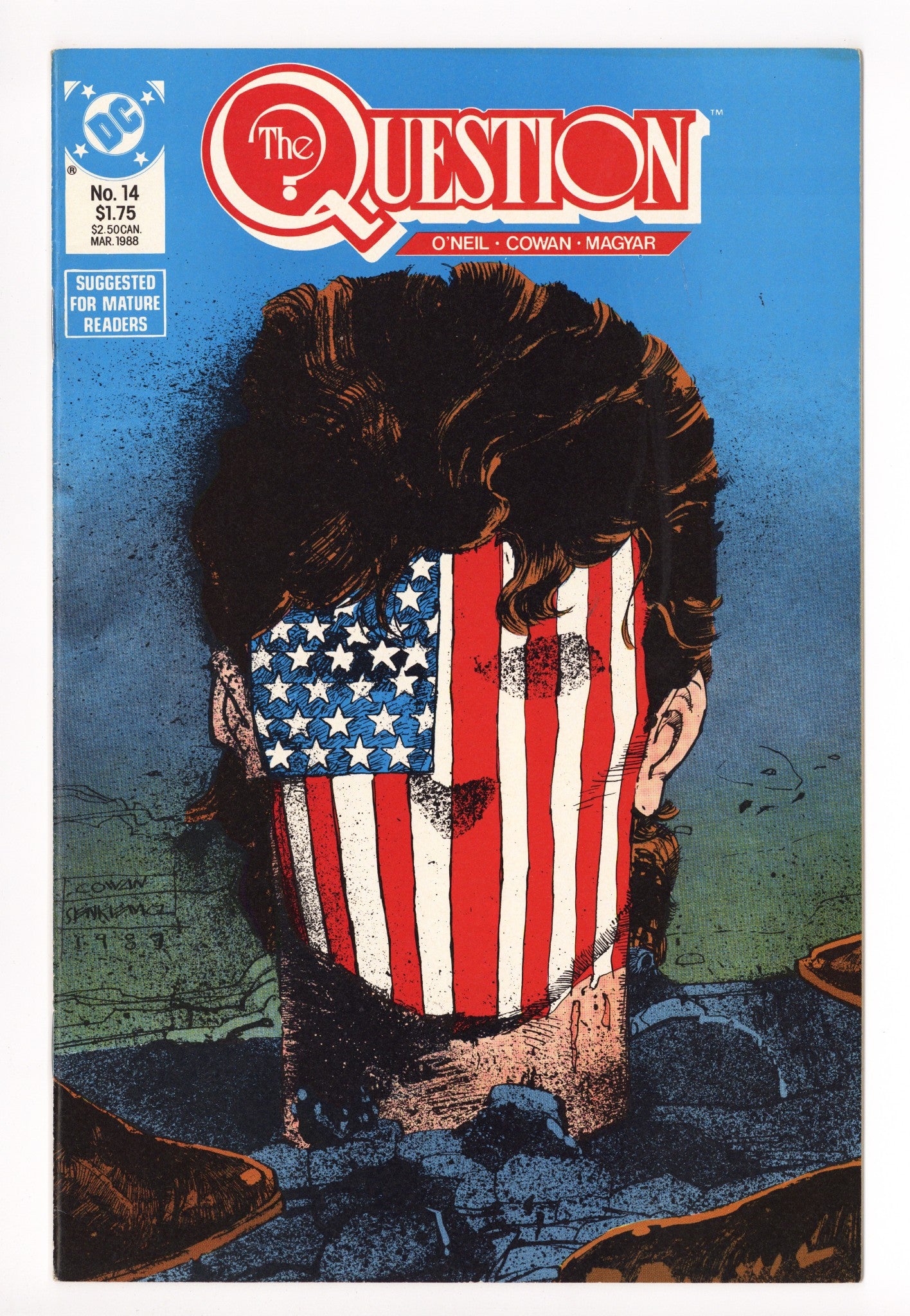 The Question Vol 1 14 High Grade (1988) 