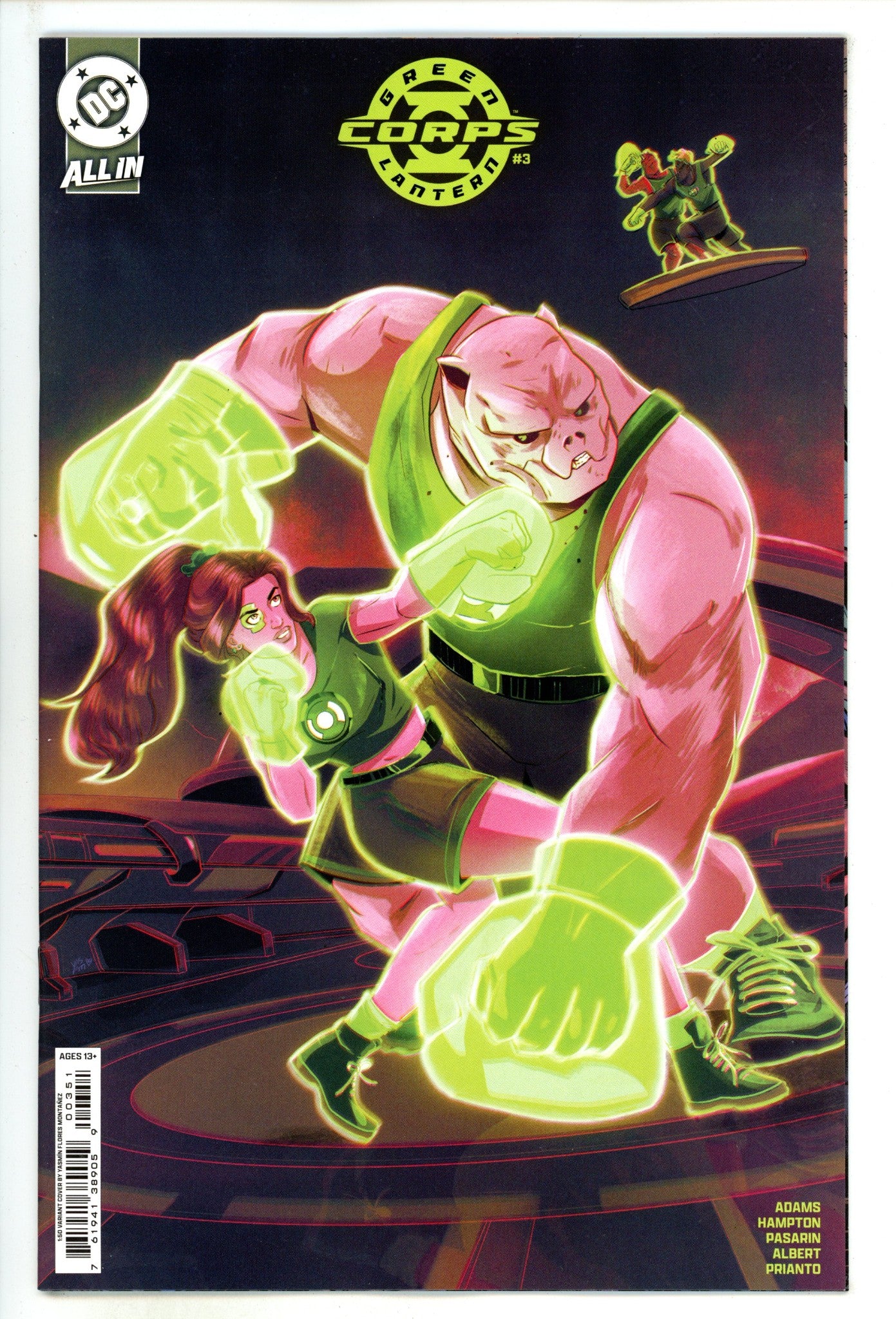 Green Lantern Corps Vol 4 3 Montañez Incentive Variant NM- (2025)