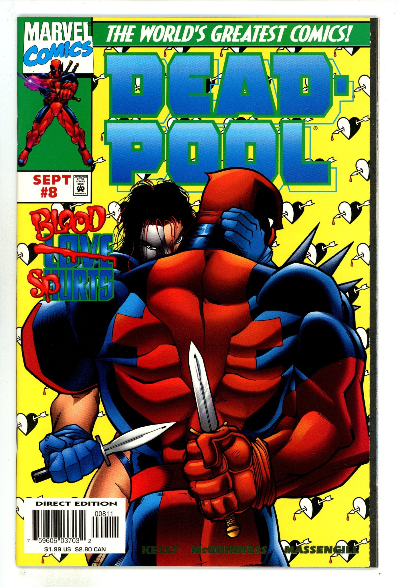 Deadpool Vol 2 8 VF/NM (9.0) (1997) 