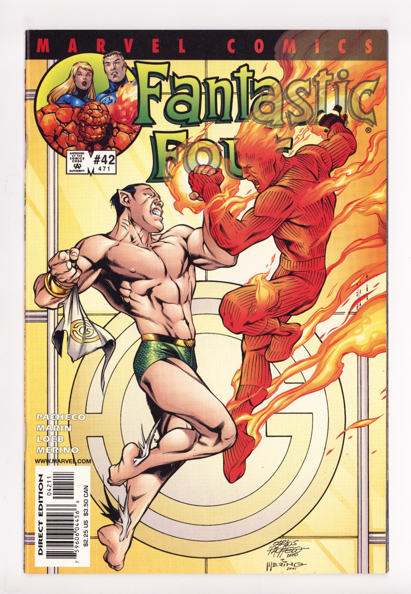 Fantastic Four Vol 3 42 (471) High Grade (2001) 