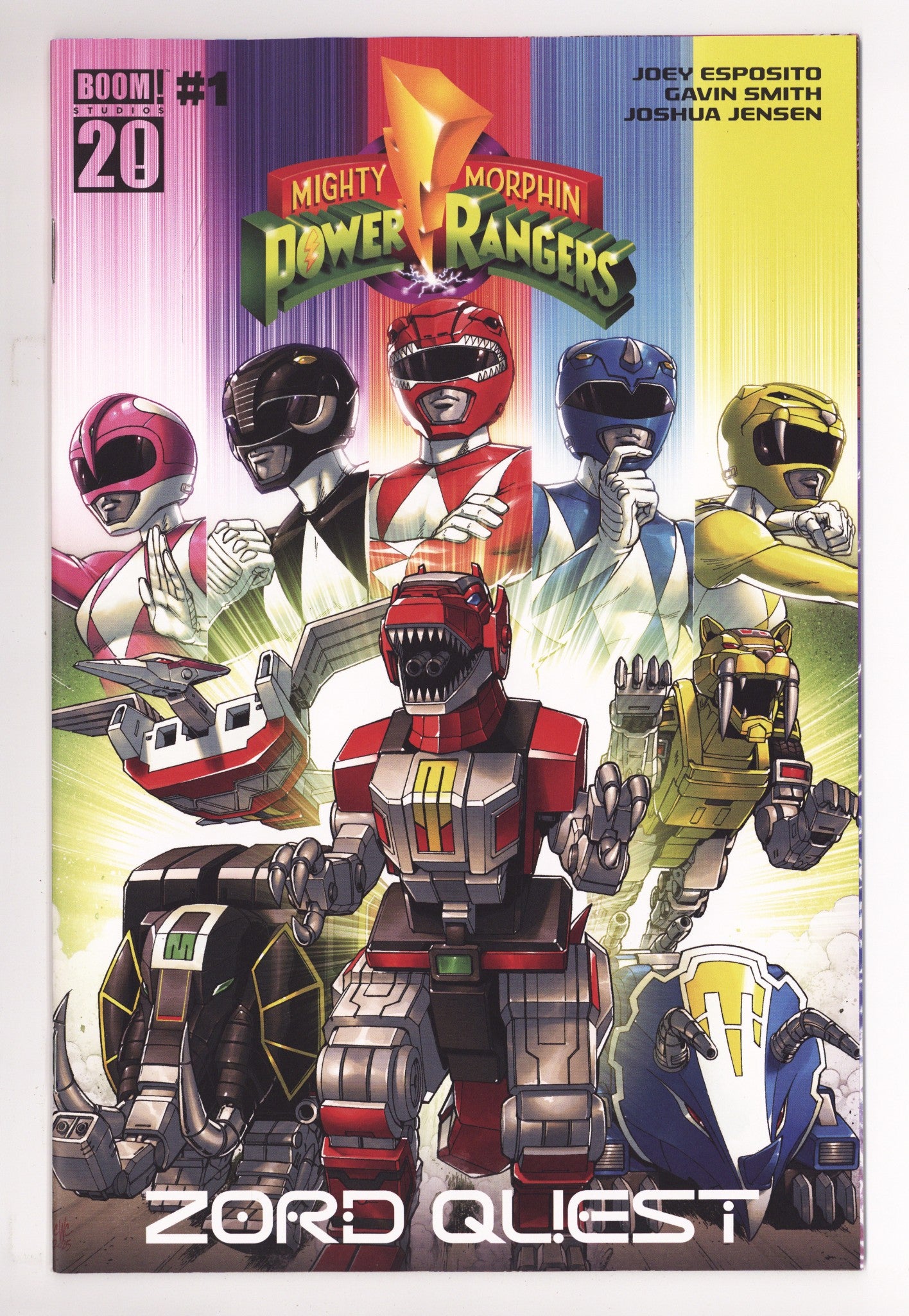 Mighty Morphin Power Rangers: Zord Quest 1 Coller Variant (2025)