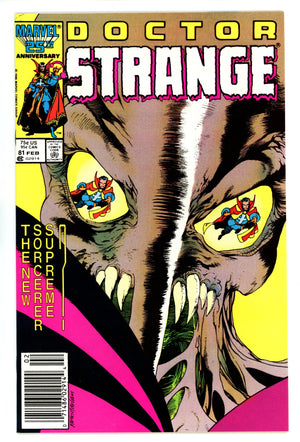 Doctor Strange Vol 2 81 NM- (9.2) (1987) Newsstand