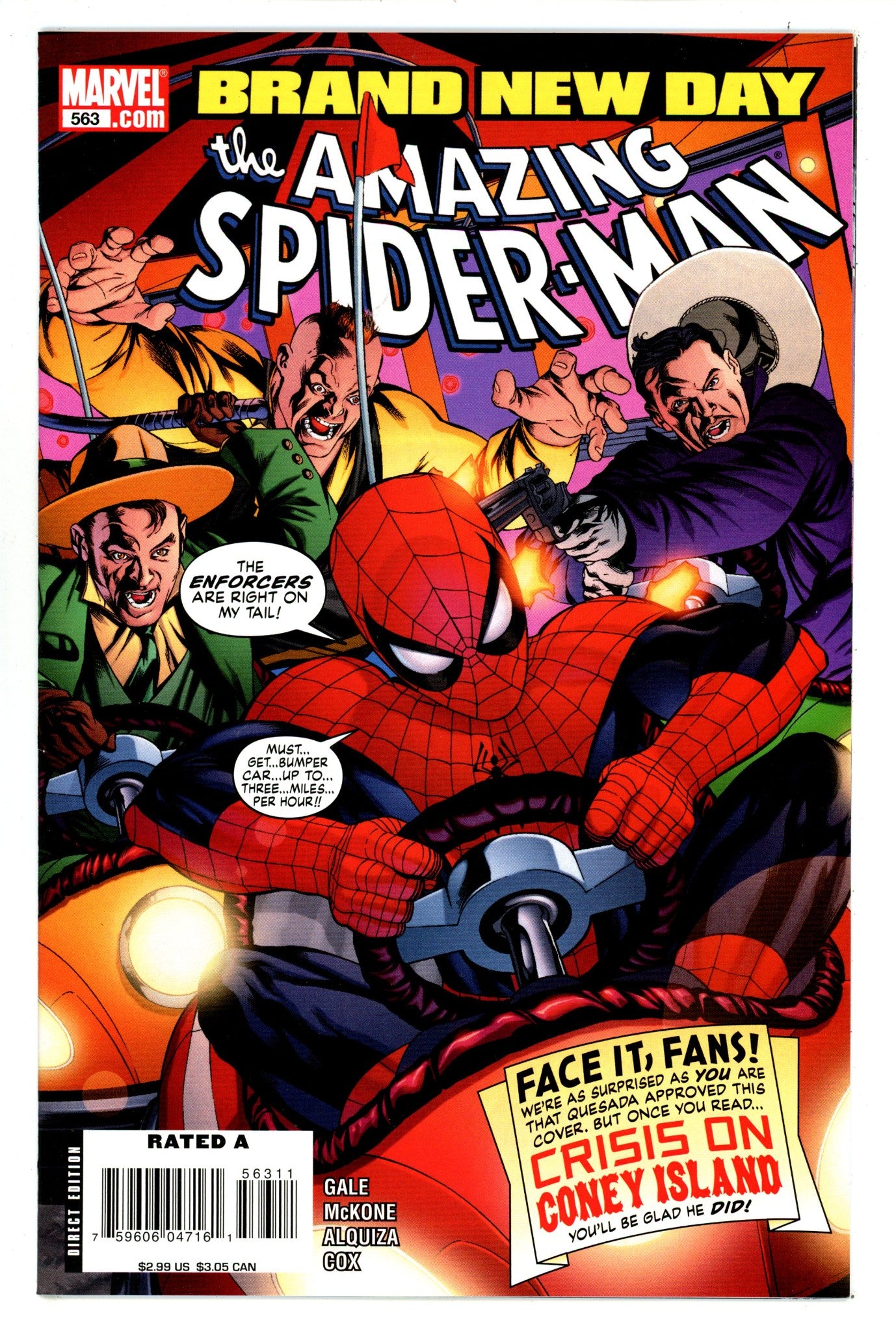 The Amazing Spider-Man Vol 2 563 NM- (9.2) (2008) 