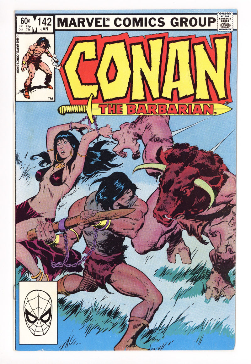 Conan the Barbarian Vol 1 142 Mid Grade (1983) 