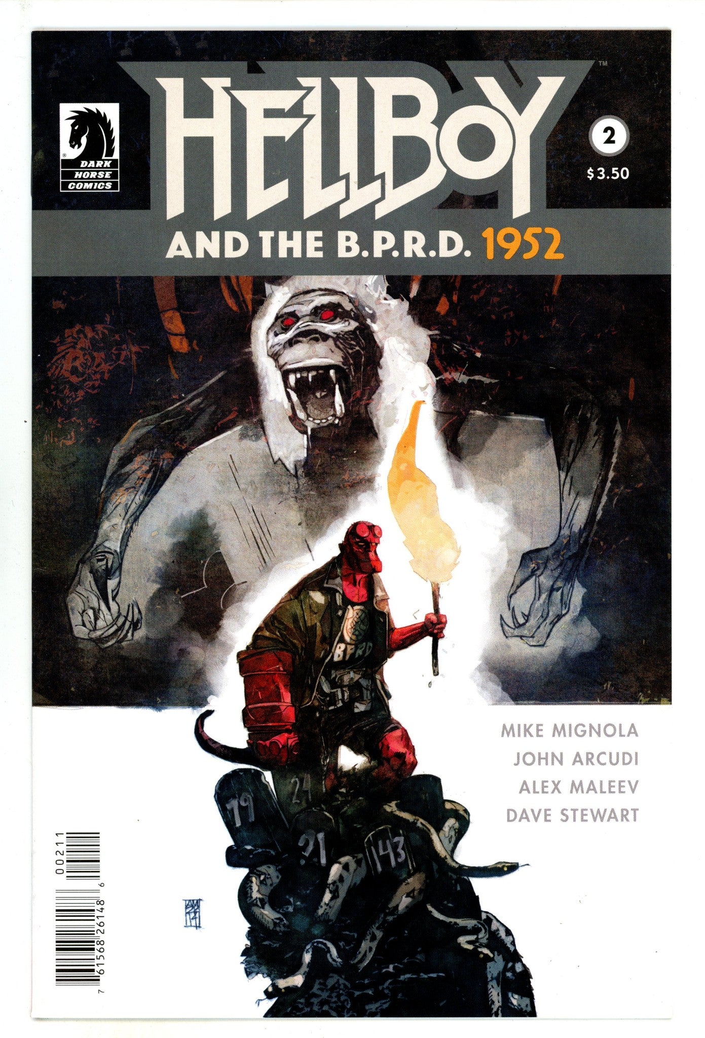 Hellboy and the B.P.R.D. [Hellboy and the B.P.R.D.: 1952]   2  High Grade   (2015)        