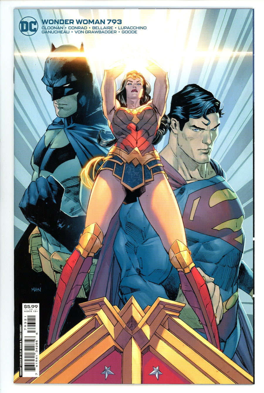 Wonder Woman Vol 5 793 High Grade (2023) Mann Variant 