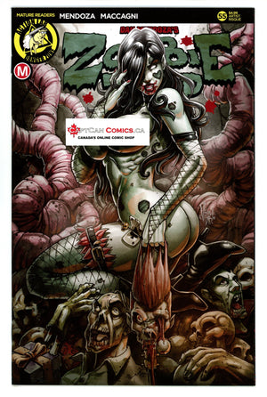 Zombie Tramp Vol 3 55 NM- (9.2) (2018) Tabanas Risque Variant
