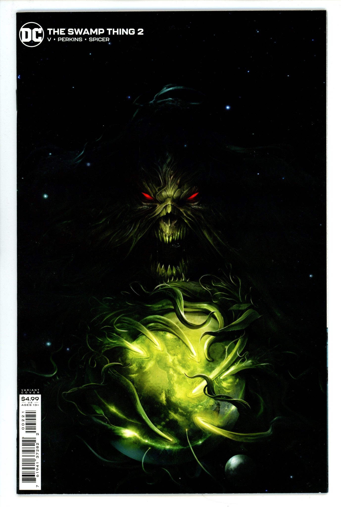 The Swamp Thing Vol 7 2 High Grade (2021) Mattina Variant 