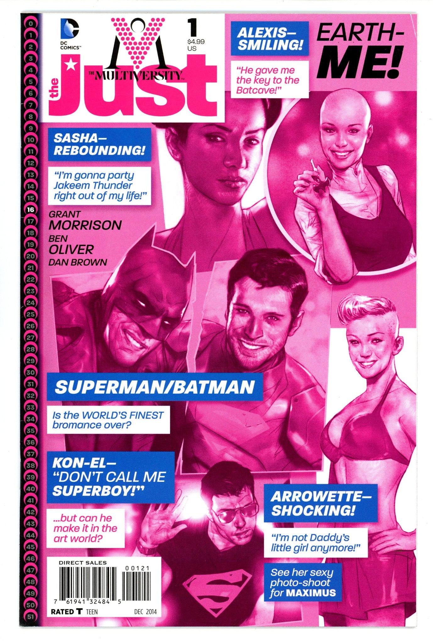 The Multiversity: The Just 1 Mid Grade (2014) Oliver Tint Incentive Variant 
