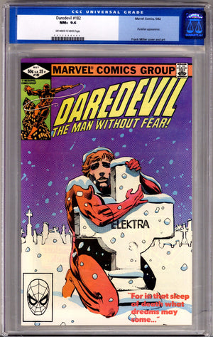 Daredevil Vol 1 182 CGC 9.6 (NM+) (1982)