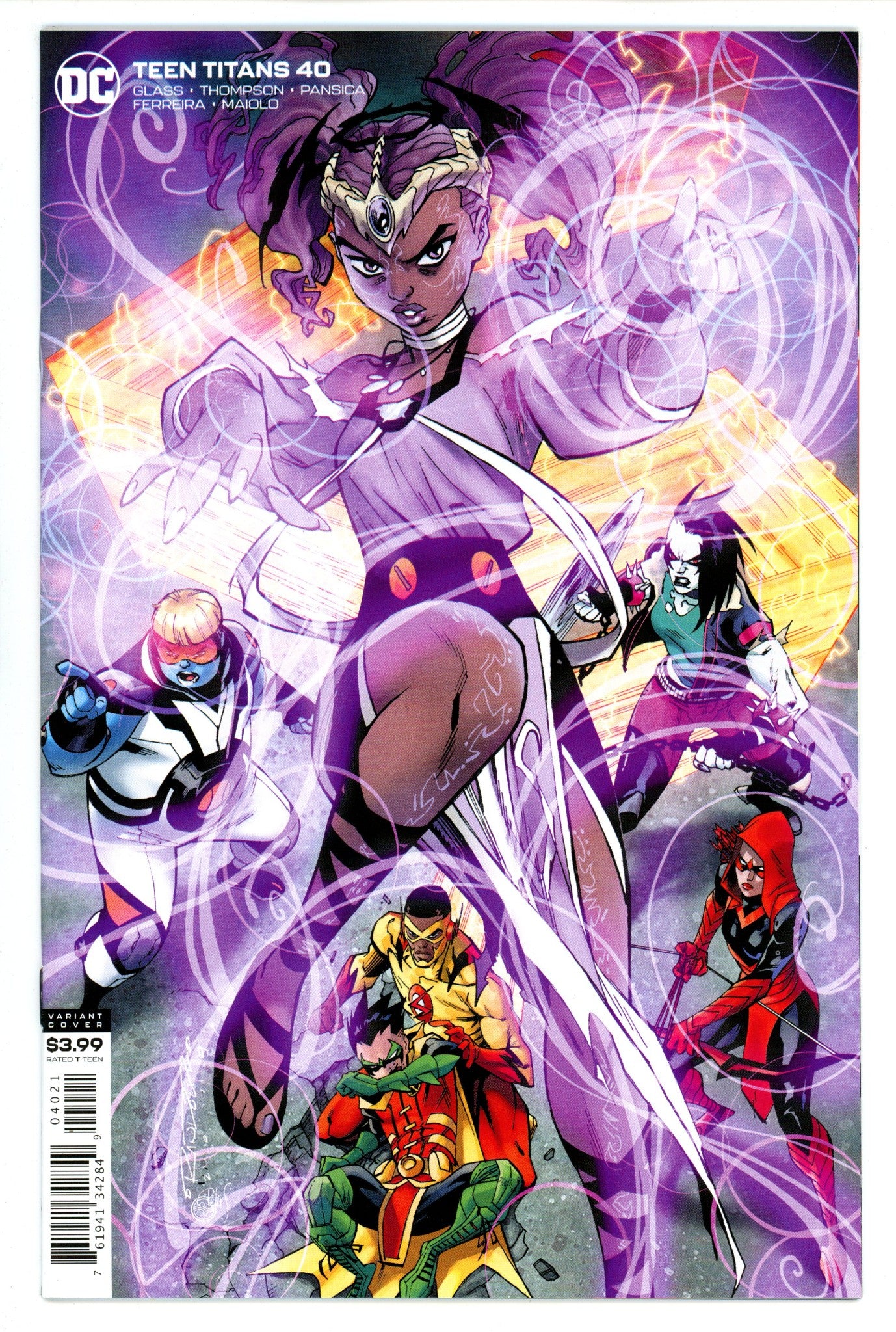 Teen Titans Vol 6 40 High Grade (2020) Randolph Variant 