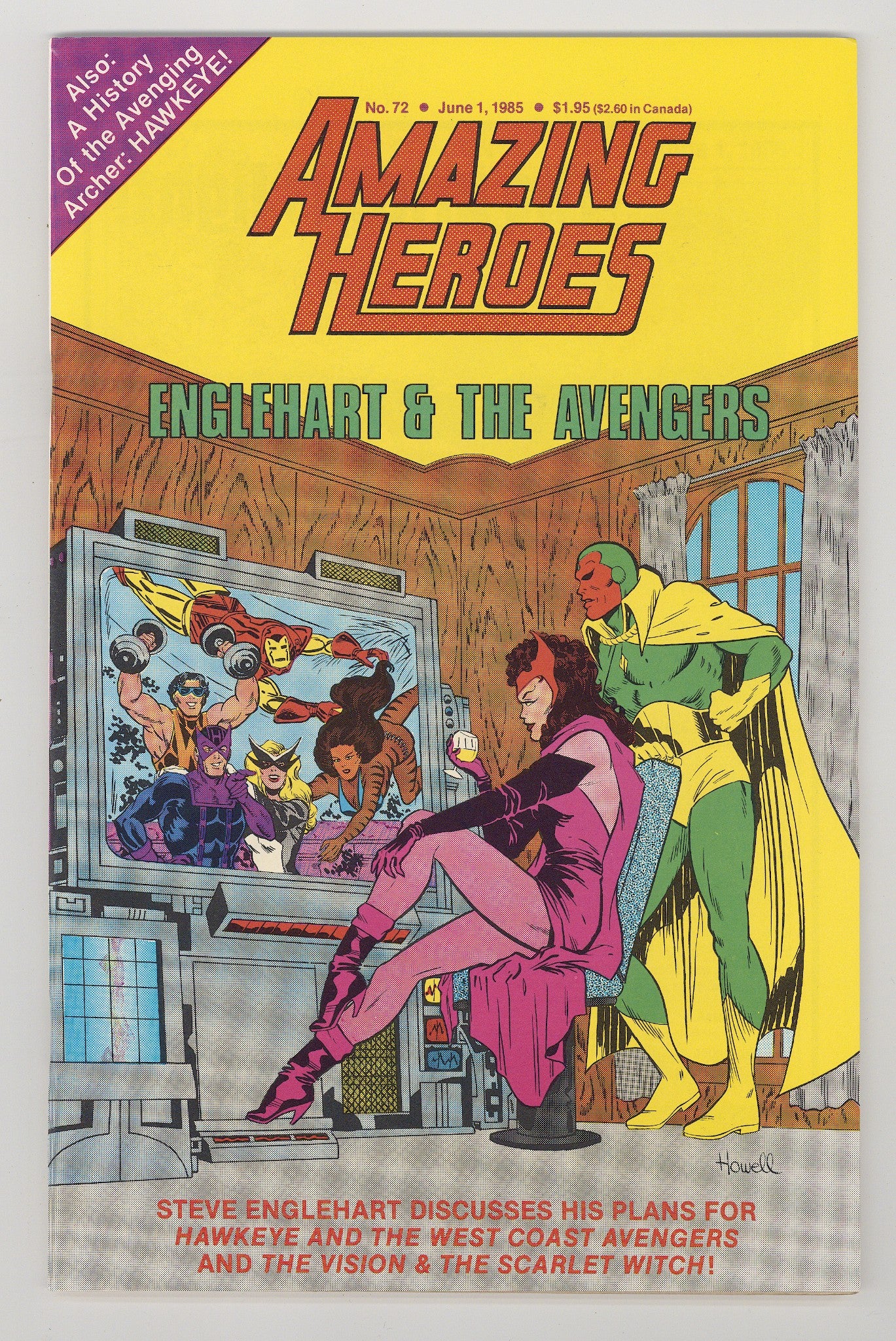 Amazing Heroes 72 High Grade (1985) 