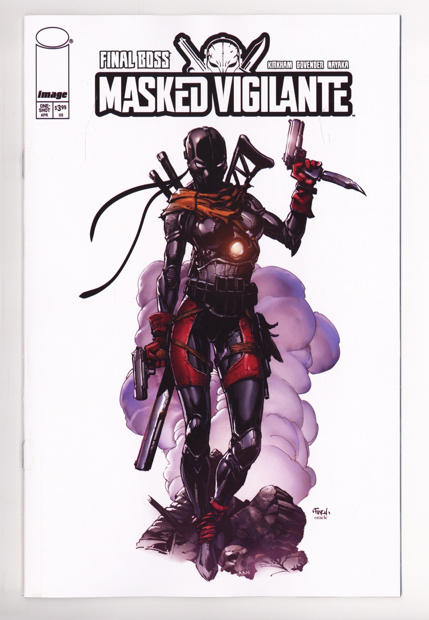 Final Boss Masked Vigilante  1 Finch  Incentive NM-  (2026)