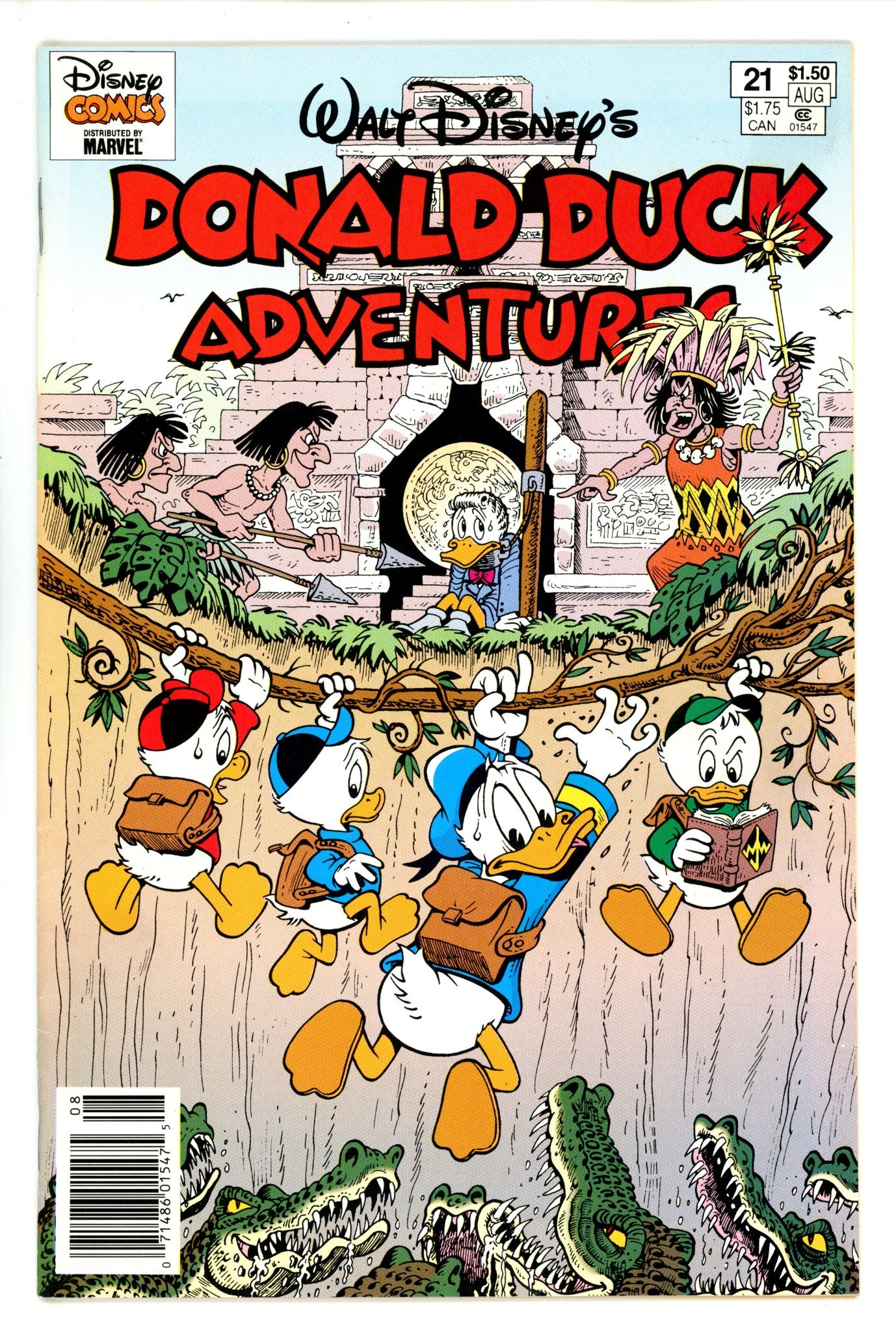 Donald Duck Adventures 21 Newsstand FN (1993)