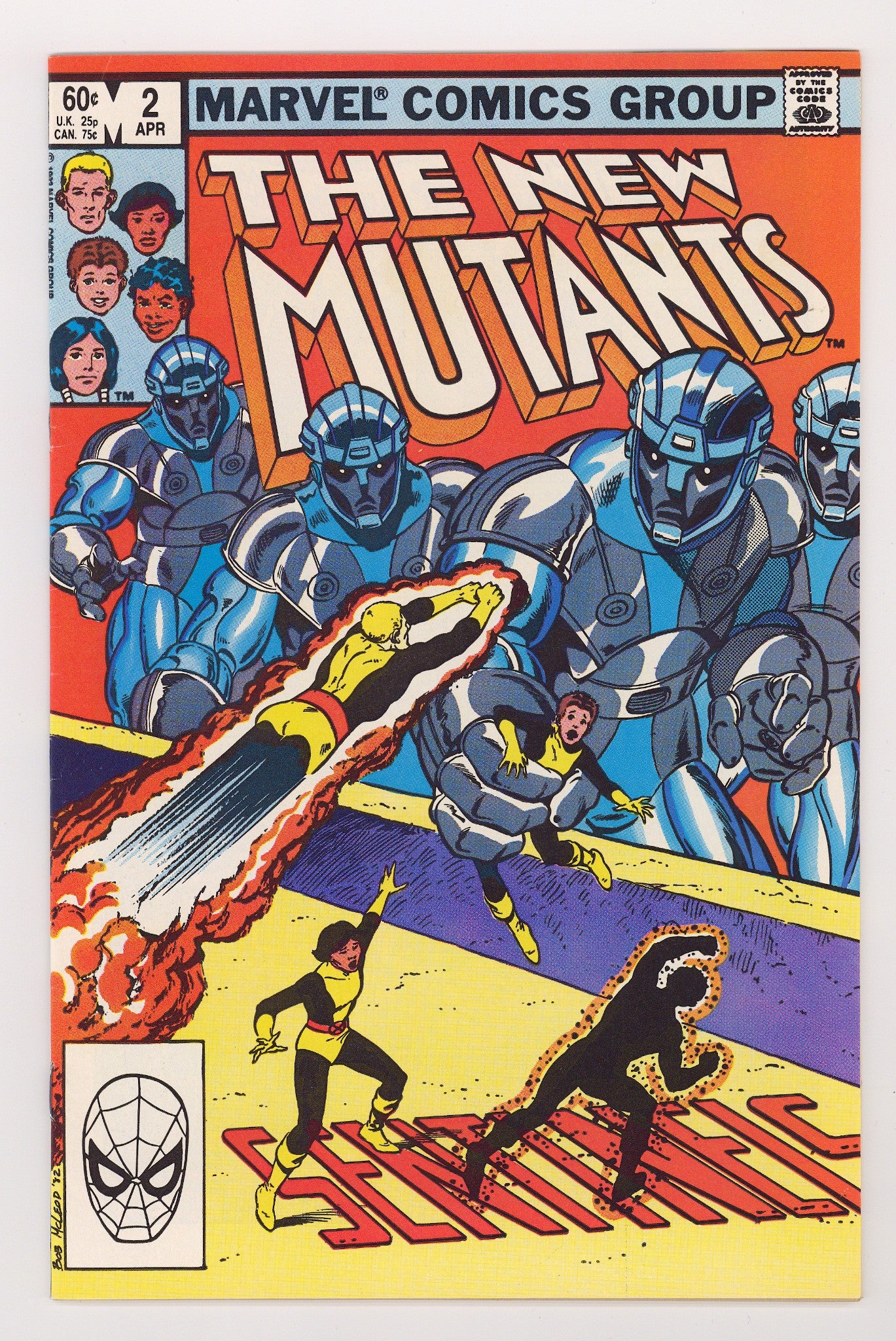 The New Mutants Vol 1 2 Mid Grade (1983) 