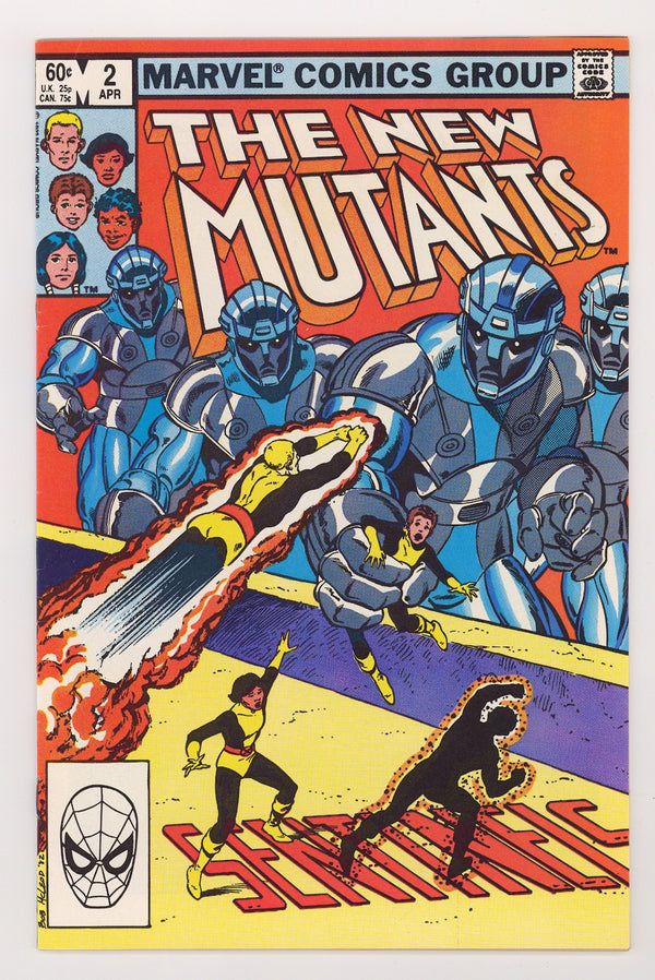 The New Mutants Vol 1 2 Mid Grade (1983)