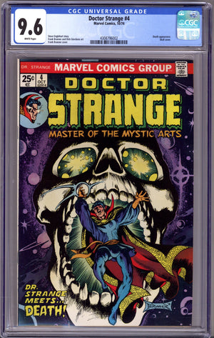 Doctor Strange Vol 2 4 CGC 9.6 (NM+) (1974)