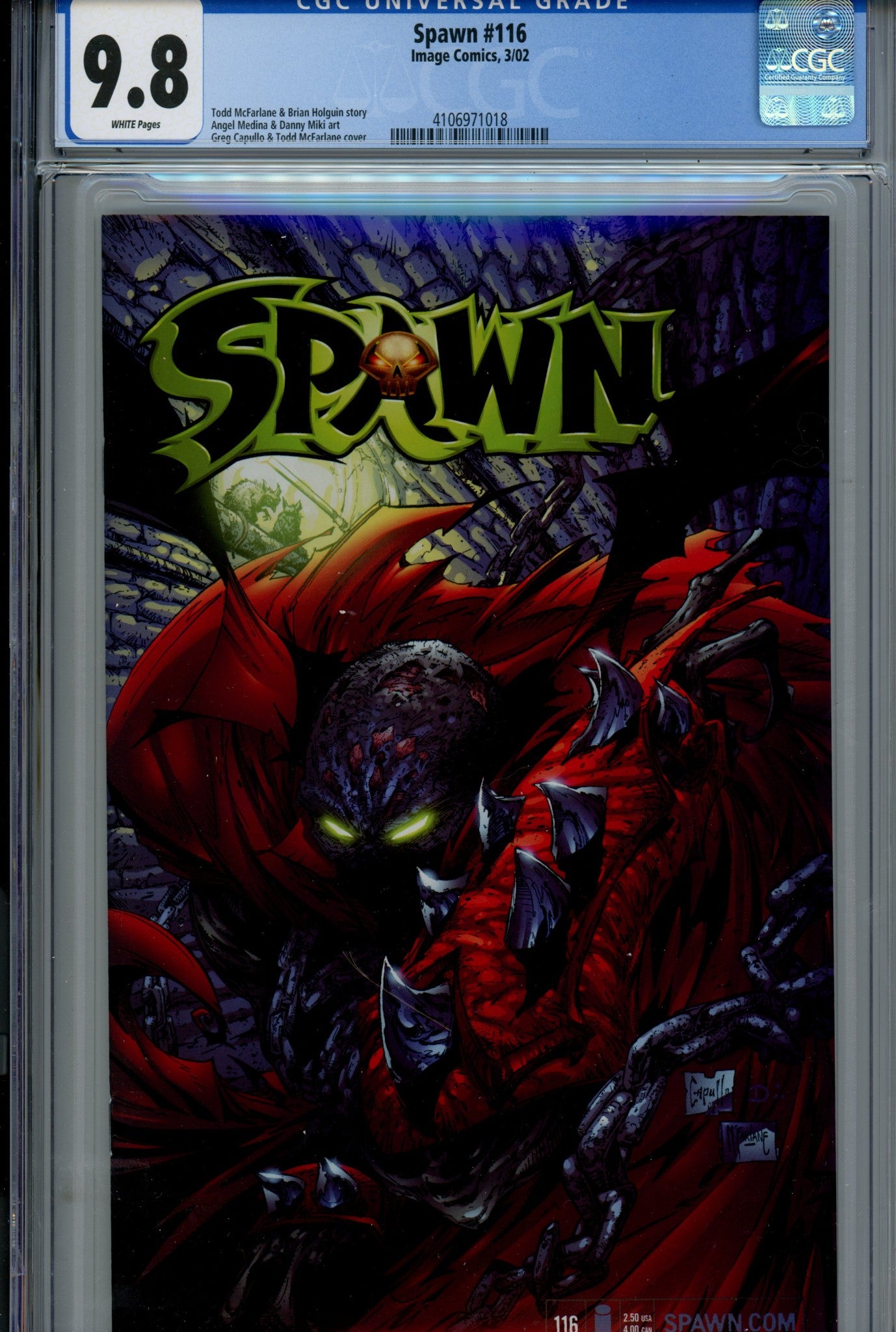 Spawn 116 CGC 9.8 (NM/M) (2002) 