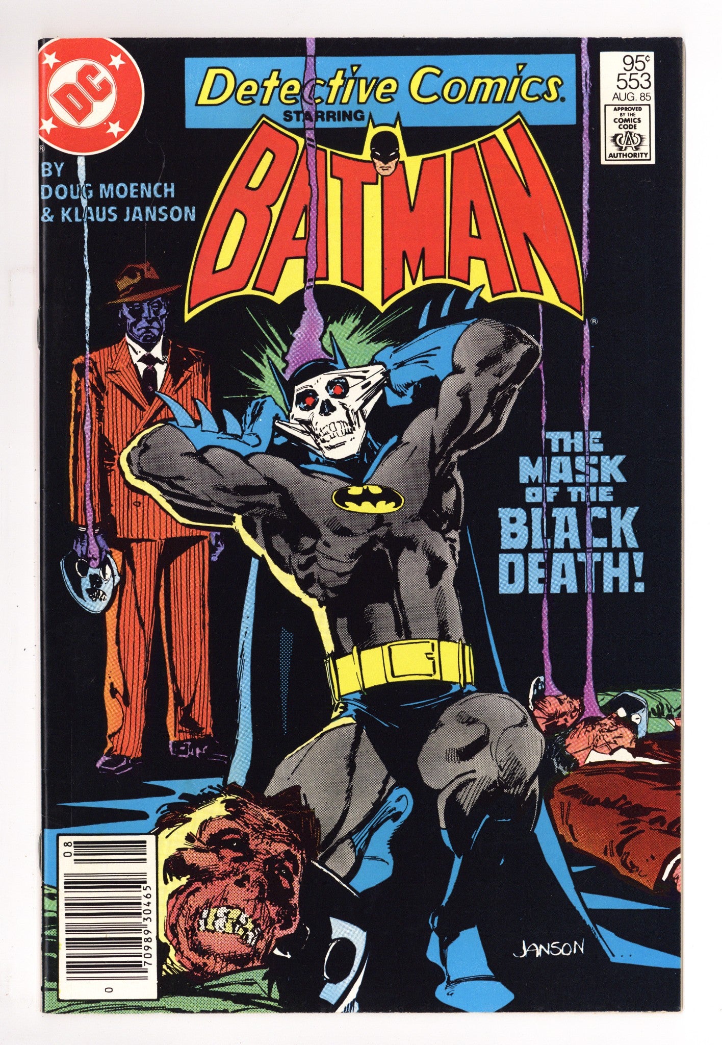 Detective Comics Vol 1 553 VF/NM (9.0) (1985) Canadian Price Variant 