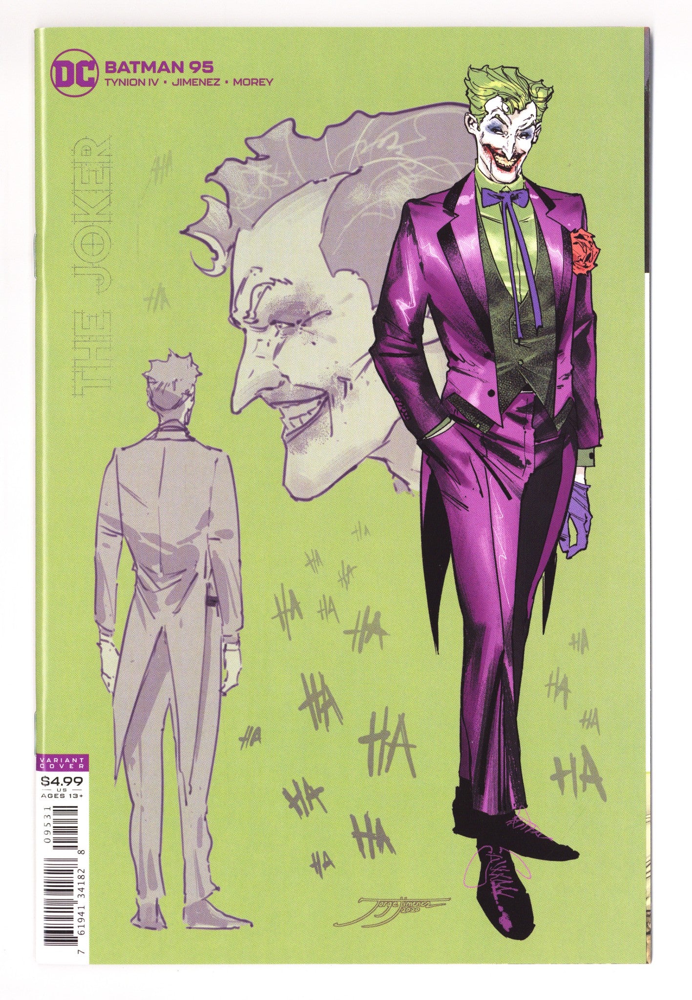 Batman Vol 3 95 NM (9.4) (2020) Jimenez Incentive Variant 