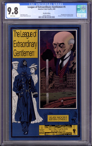 The League of Extraordinary Gentlemen 5 CGC 9.8 (NM/M) Recalled (2000)
