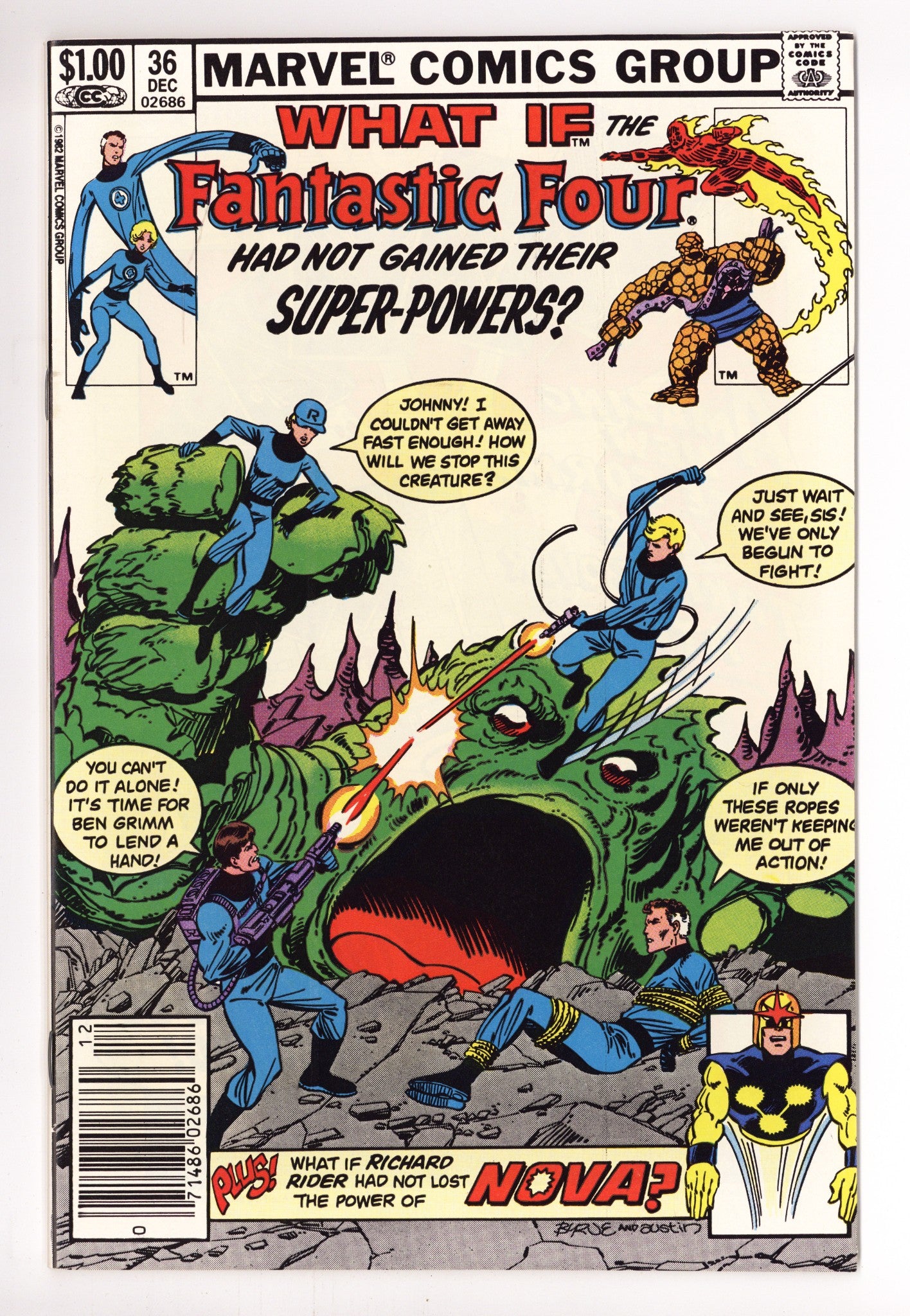 What If? Vol 1 36 NM- (9.2) (1982) Newsstand 