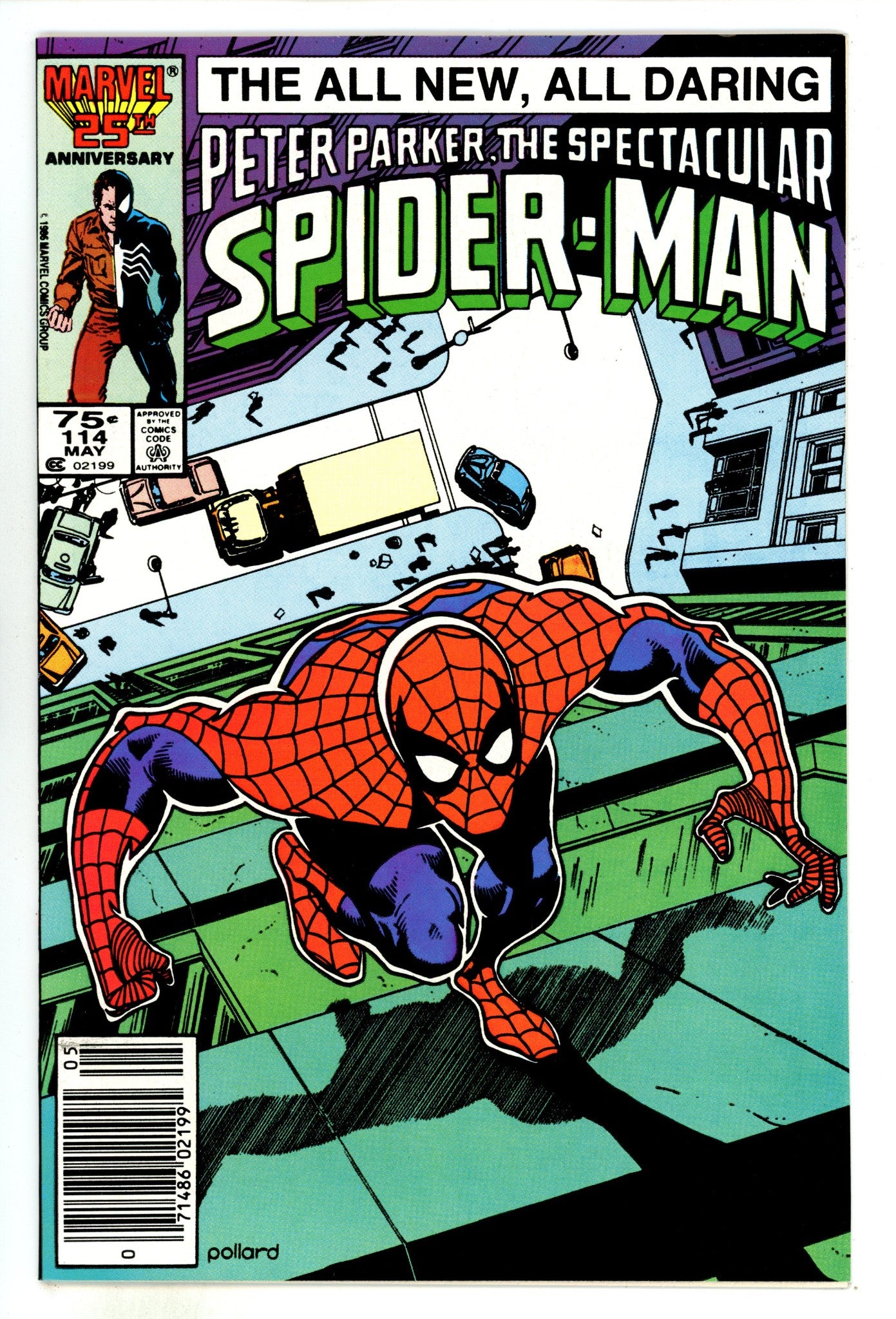 The Spectacular Spider-Man Vol 1 114 High Grade (1986) Newsstand 