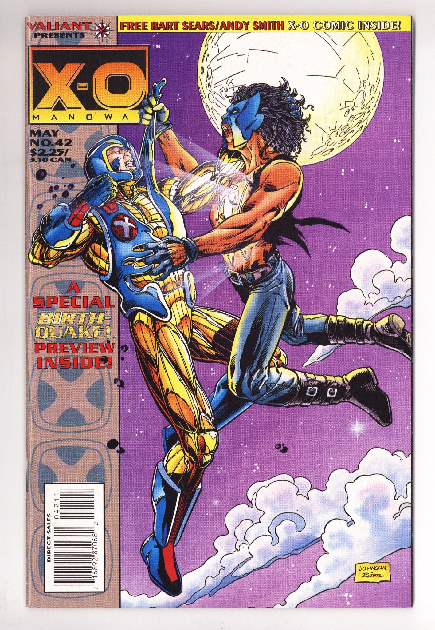 X-O Manowar Vol 1 42 Mid Grade (1995) 