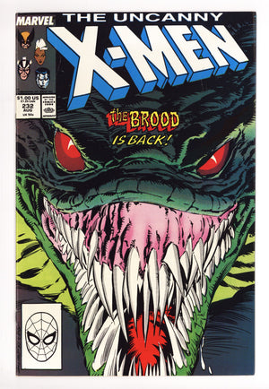 The Uncanny X-Men Vol 1 232 High Grade (1988)