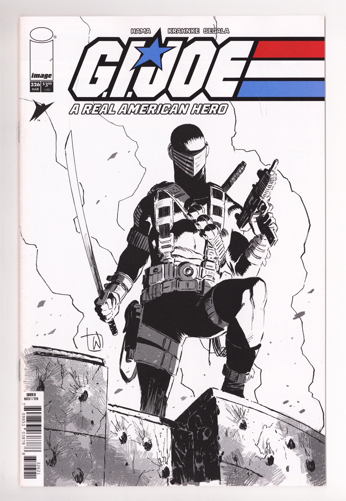 G.I. Joe A Real American Hero 326 Weeks B&W Variant (2026)