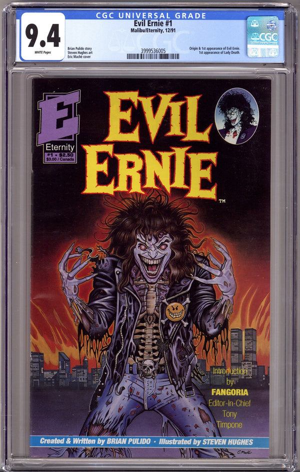 Evil Ernie 1 CGC 9.4 (NM) (1991)