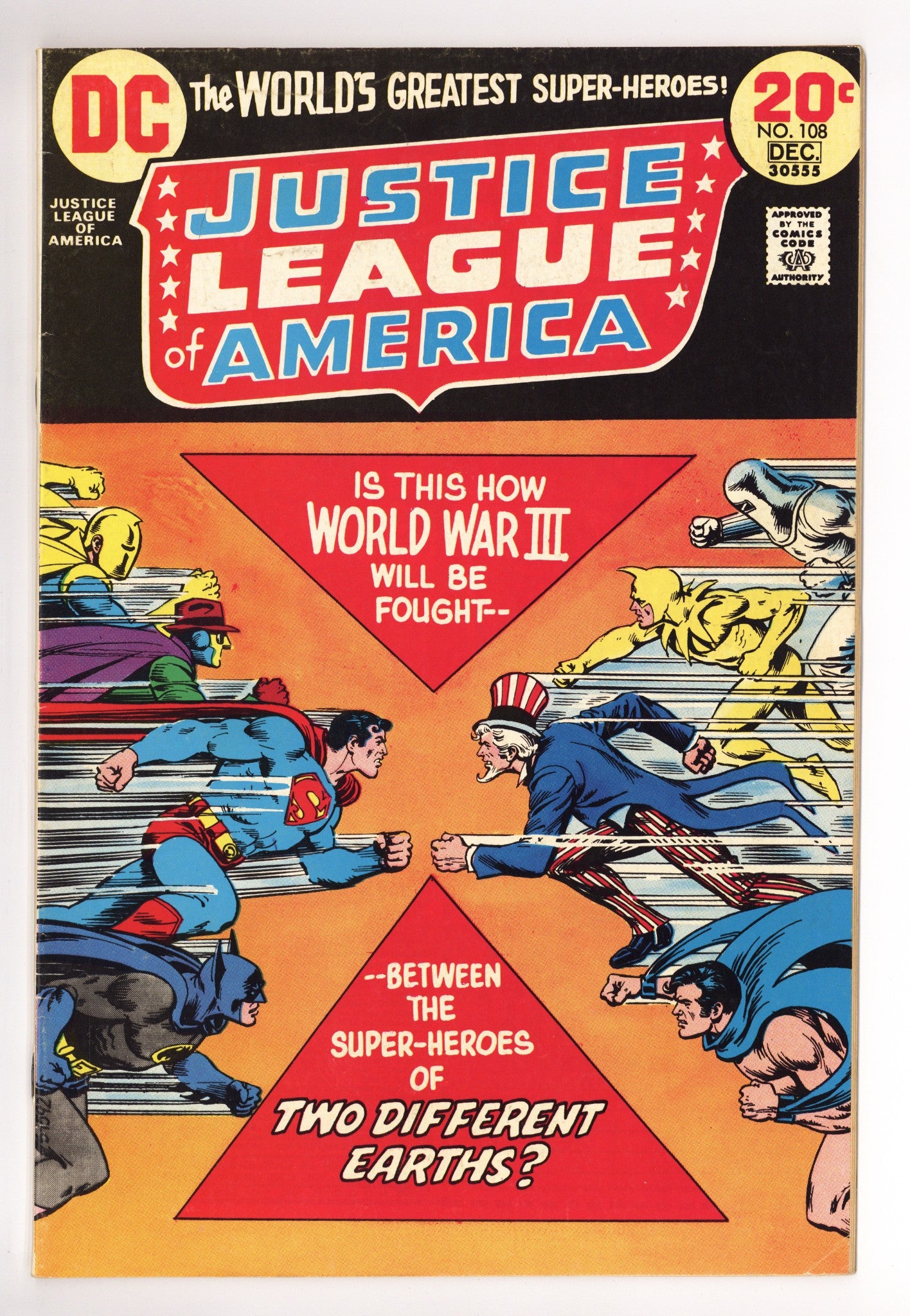 Justice League of America Vol 1 108 VG+ (4.5) (1973) 