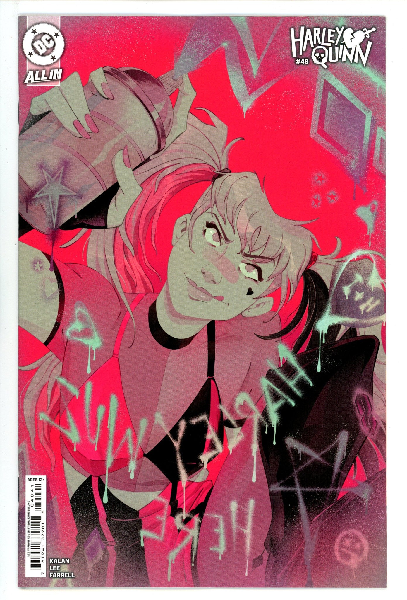 Harley Quinn Vol 4 48 Rosenlund Incentive Variant VF/NM (2025)