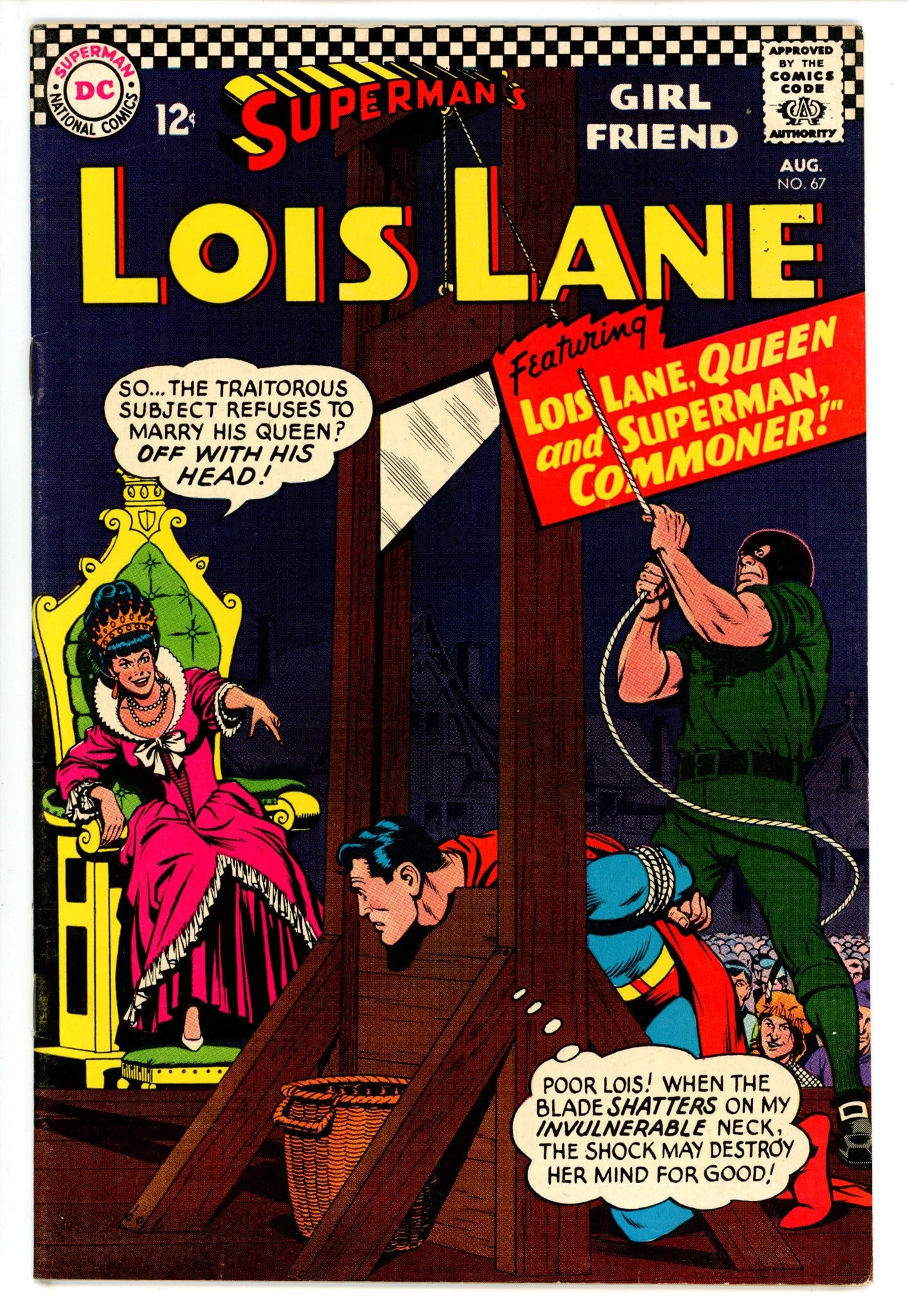 Superman's Girl Friend, Lois Lane 67 VF+ (8.5) (1966)