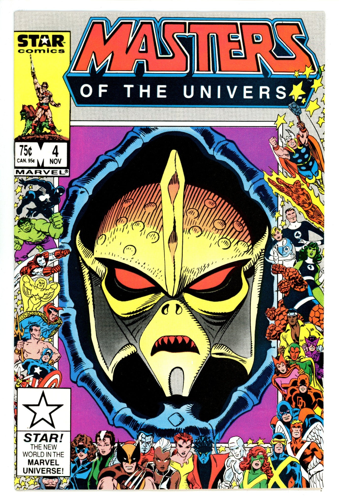 Masters of the Universe 4 VF+ (8.5) (1986) 