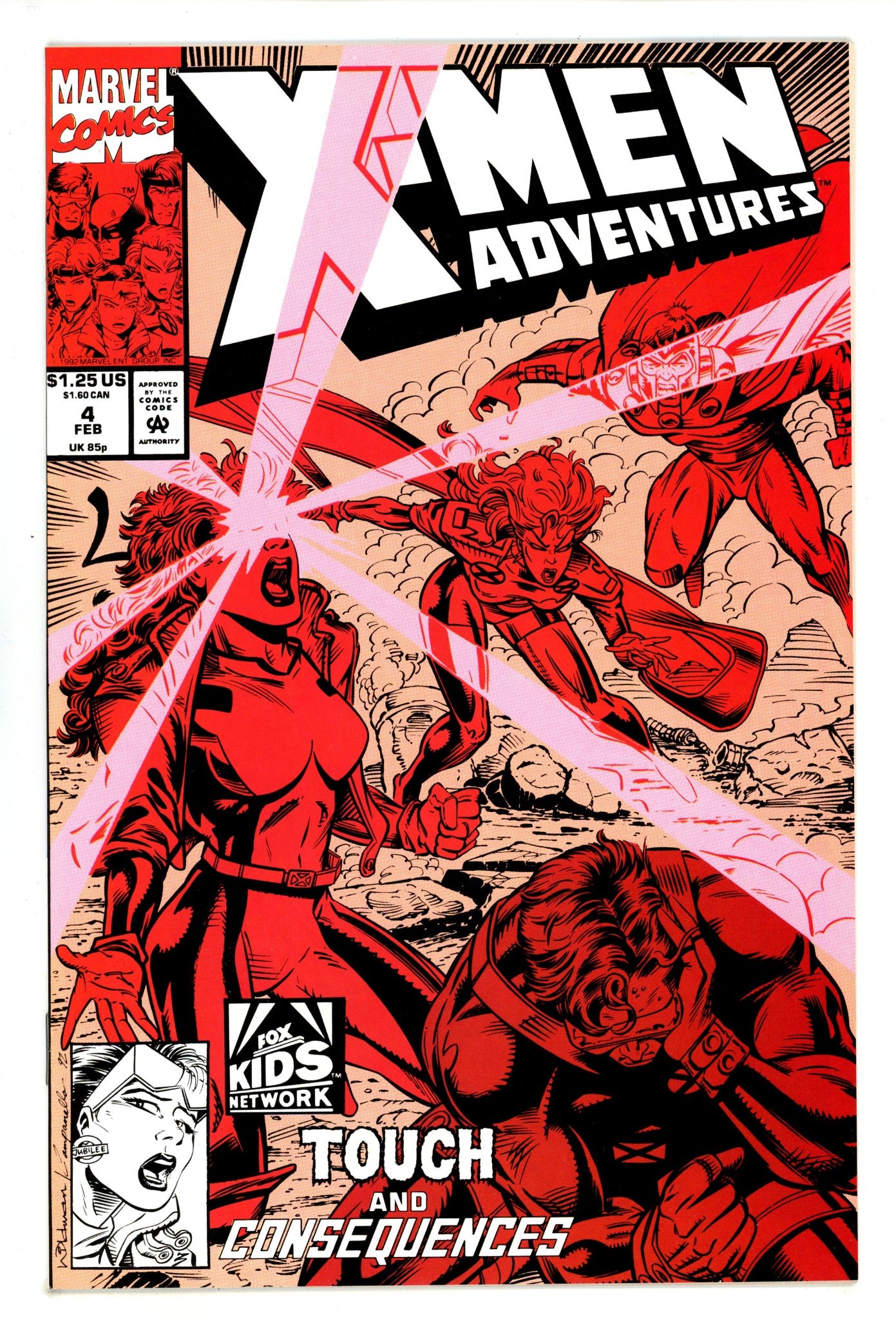 X-Men Adventures Vol 1 4 High Grade (1993) 