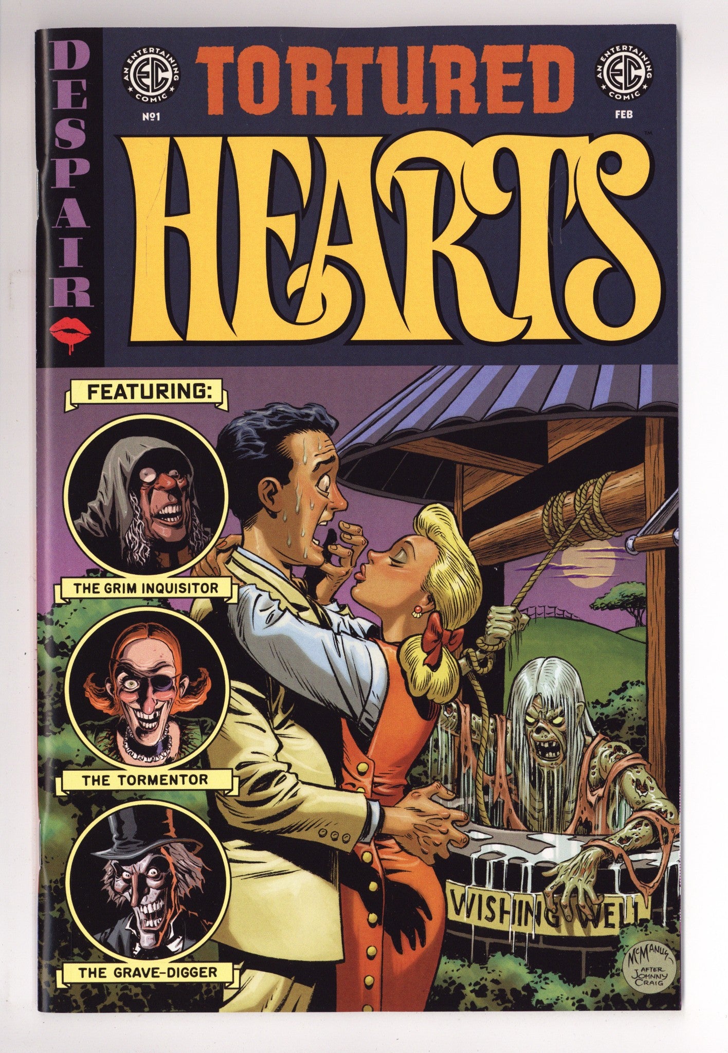 EC Tortured Hearts 1 Mcmanus Homage Incentive NM (2026)
