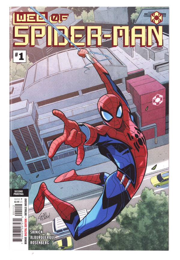 W.E.B. of Spider-Man Vol 3 1  High Grade   (2021)     2nd Print