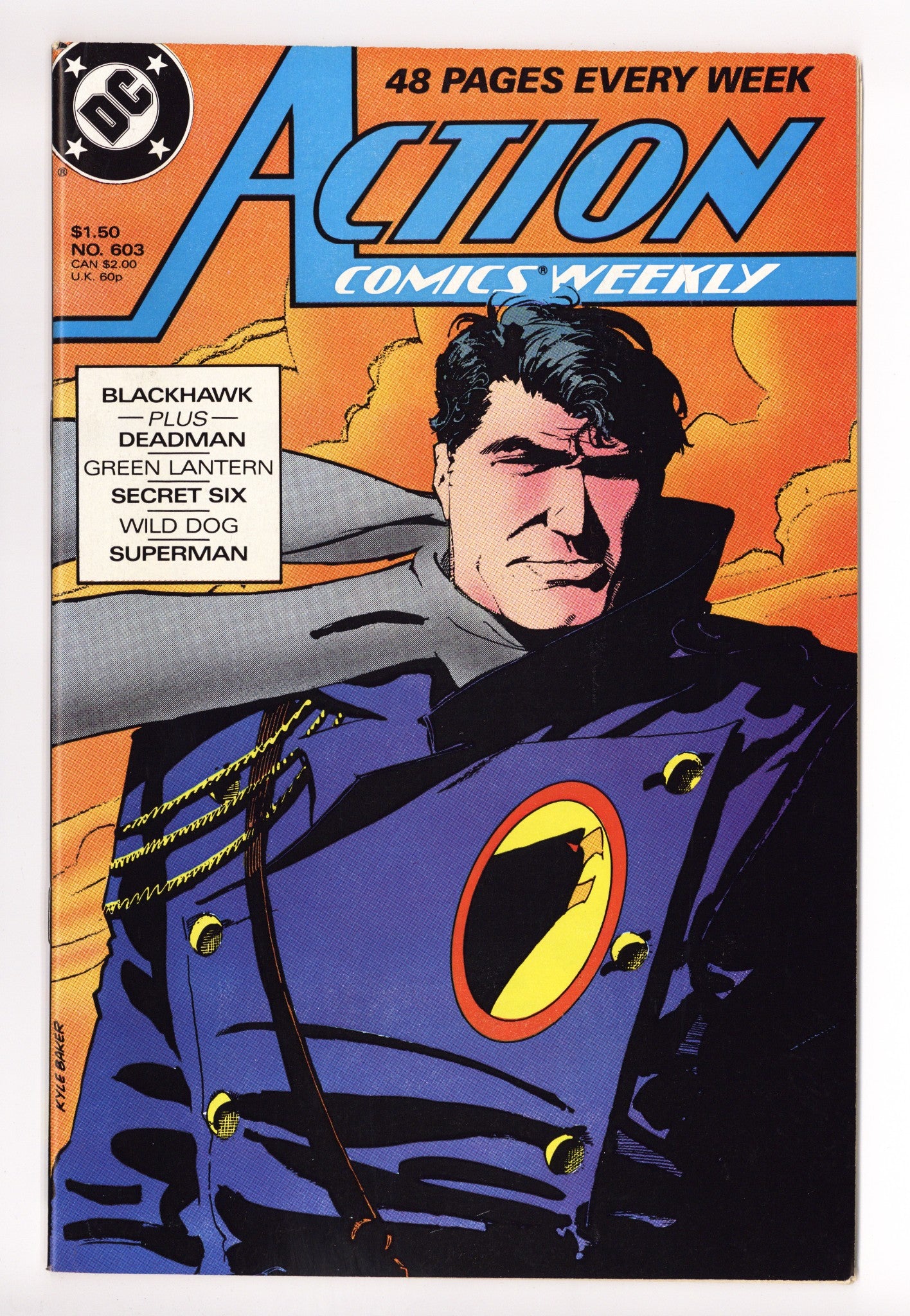 Action Comics Weekly Vol 1 603 High Grade (1988) 