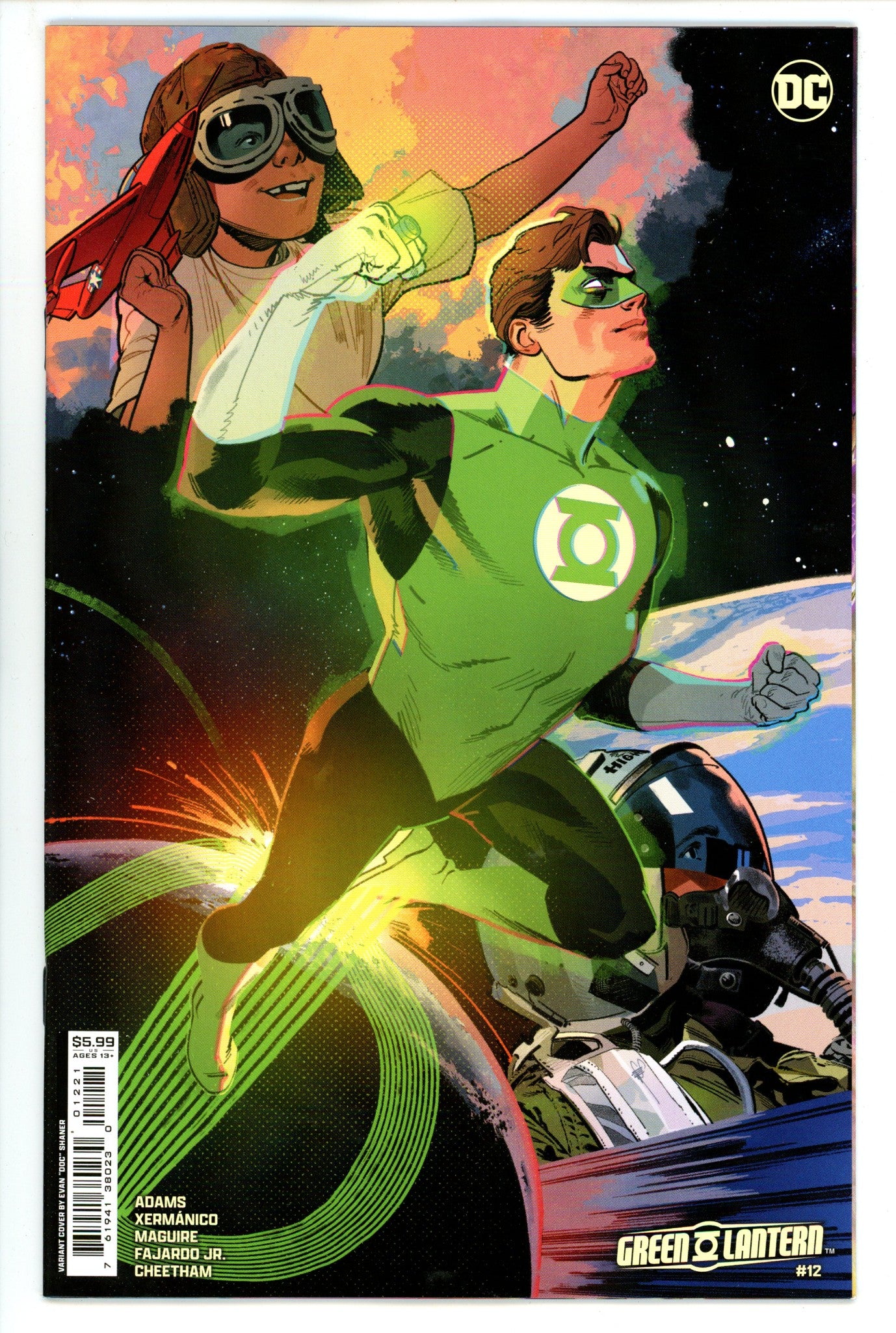 Green Lantern Vol 8 12 Shaner Variant (2024)