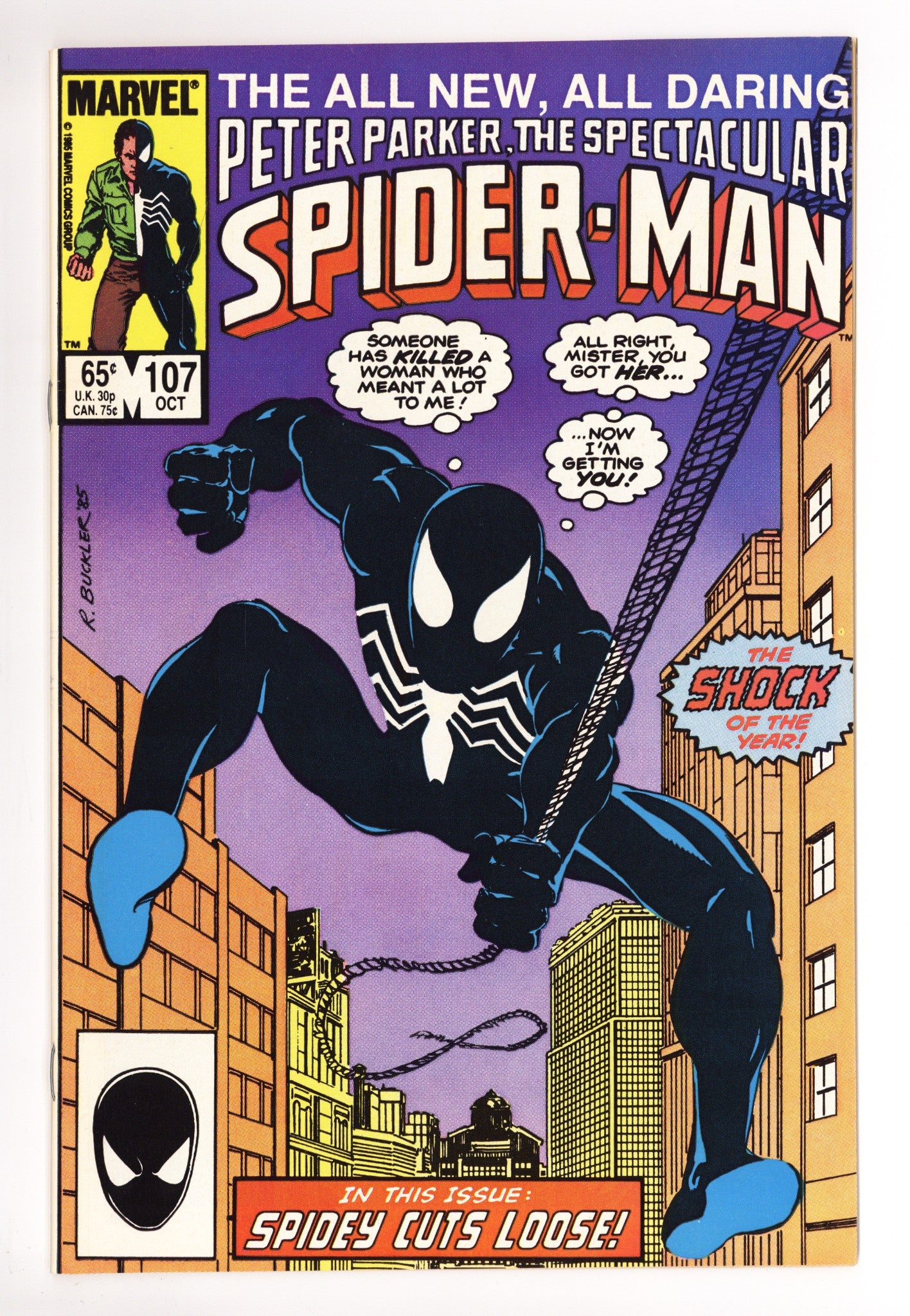 The Spectacular Spider-Man Vol 1 107 VF/NM (9.0) (1985) 