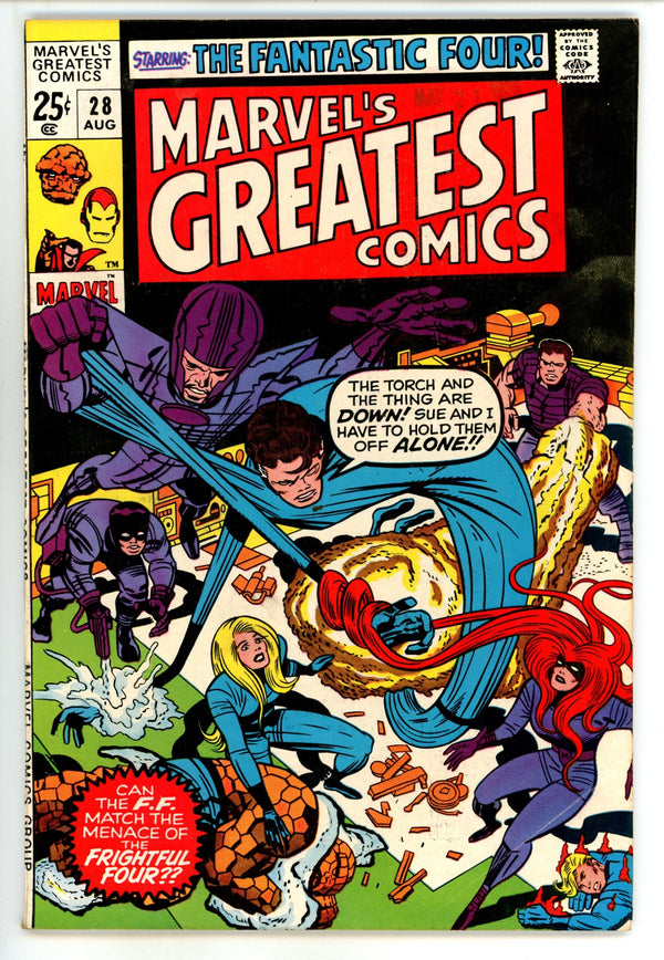 Marvel's Greatest Comics 28 FN/VF (7.0) (1970)