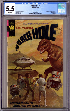 Walt Disney the Black Hole 4 CGC 5.5 (FN-) (1980)